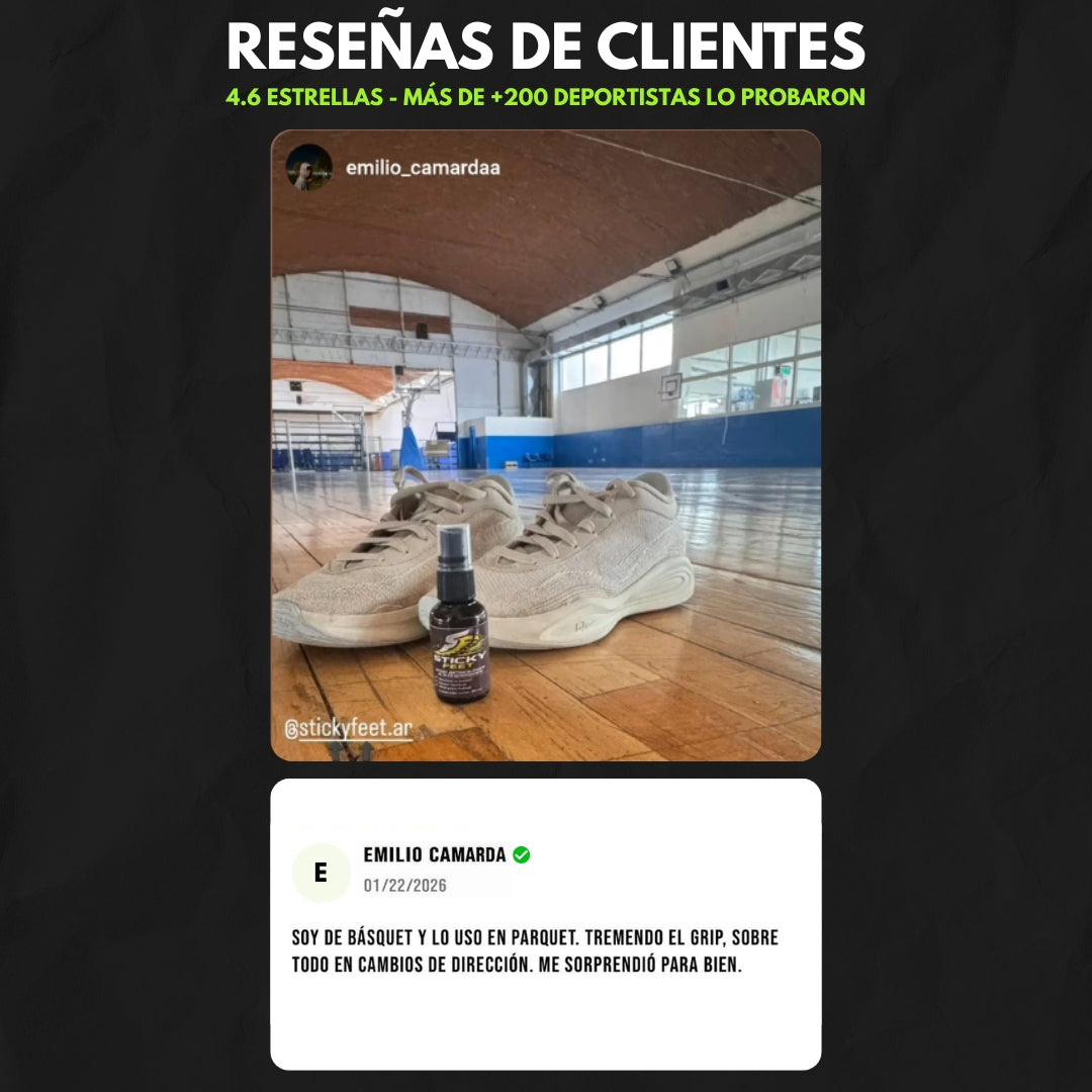 STICKY FEET - SPRAY ANTIDESLIZANTE